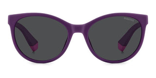 Polaroid Pld 8065/s Unisex Violet Cat Eye Sunglasses