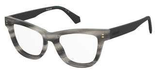 Polaroid Pld D576 Women Havana Cat Eye Eyeglasses