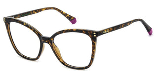 Polaroid Pld D579 Women Havana Cat Eye Eyeglasses