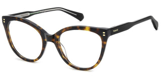 Polaroid Pld D585 Women Havana Cat Eye Eyeglasses