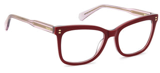 Polaroid Pld D586 Women Red Rectangle Eyeglasses