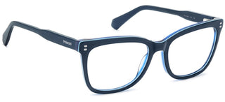 Polaroid Pld D586 Women Blue Rectangle Eyeglasses