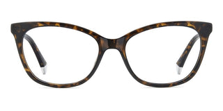 Polaroid Pld D587 Women Havana Cat Eye Eyeglasses