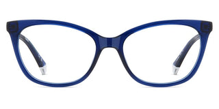 Polaroid Pld D587 Women Blue Cat Eye Eyeglasses