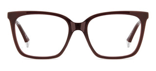 Polaroid Pld D588 Women Red Squared Eyeglasses