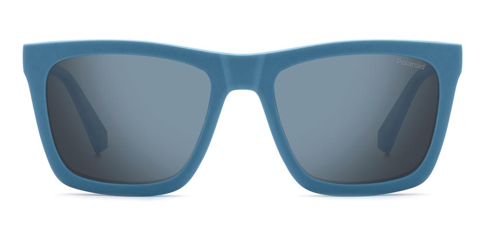 Polaroid Pld D591/c Men Blue Squared Sunglasses – Otticanet USA display picture 1