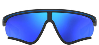 Polaroid PLD MSGM 2/G unisex Black Shield Sunglasses