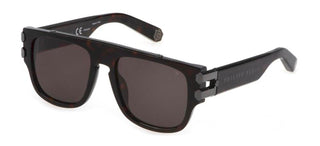 Philipp Plein PLEIN PURE PLEASURE PARIS SPP011M unisex Havana Geometric Sunglasses