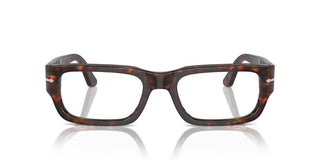 Persol Po 3347v Unisex Havana Squared Eyeglasses