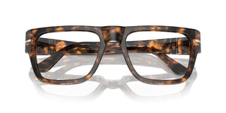 Persol Po 3348v Unisex Havana Geometric Eyeglasses