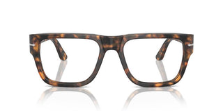 Persol Po 3348v Unisex Havana Geometric Eyeglasses
