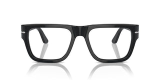 Persol Po 3348v Unisex Black Geometric Eyeglasses