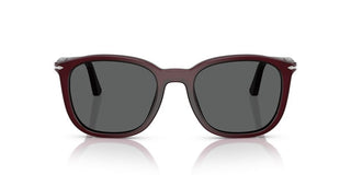 Persol Po 3355s Unisex Red Squared Sunglasses