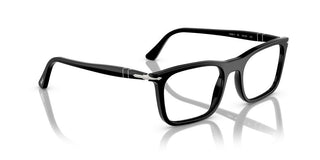Persol Po 3358v Unisex Black Squared Eyeglasses