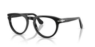 Persol Po 3377v Unisex Black Pantos Eyeglasses