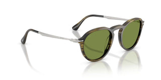 Persol PO 3383S unisex Green Round Sunglasses