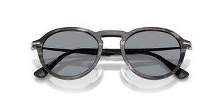 Persol PO 3383S unisex Grey Round Sunglasses