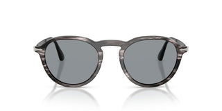 Persol PO 3383S unisex Grey Round Sunglasses