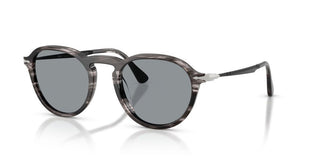 Persol PO 3383S unisex Grey Round Sunglasses