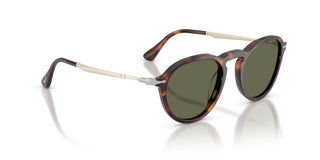 Persol Po 3383s Unisex Havana Round Sunglasses