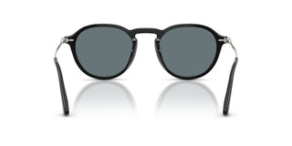 Persol Po 3383s Unisex Black Round Sunglasses
