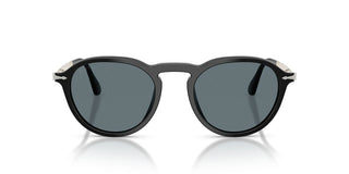 Persol Po 3383s Unisex Black Round Sunglasses
