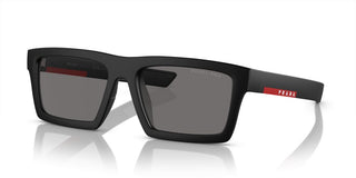 Prada Linea Rossa PRADA LINEA ROSSA SPS 02ZSU men Black Geometric Sunglasses