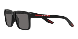 Prada Linea Rossa PRADA LINEA ROSSA SPS 05YS men Black Geometric Sunglasses