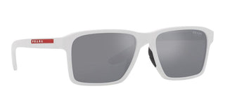 Prada Linea Rossa PRADA LINEA ROSSA SPS 05YS men White Geometric Sunglasses