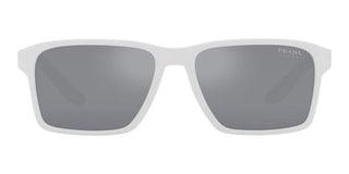 Prada Linea Rossa PRADA LINEA ROSSA SPS 05YS men White Geometric Sunglasses