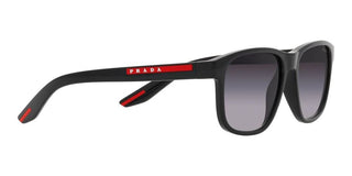 Prada Linea Rossa PRADA LINEA ROSSA SPS 06YS men Black Geometric Sunglasses