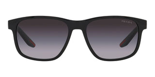 Prada Linea Rossa PRADA LINEA ROSSA SPS 06YS men Black Geometric Sunglasses