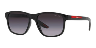 Prada Linea Rossa PRADA LINEA ROSSA SPS 06YS men Black Geometric Sunglasses