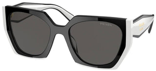 Prada PRADA MONOCHROME PR 15WS women Black Geometric Sunglasses