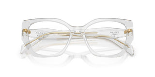 Prada Prada Pr 18wv Women Grey Cat Eye Eyeglasses