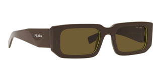 Prada PRADA SYMBOLE PR 06YS men Green Geometric Sunglasses