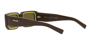Prada PRADA SYMBOLE PR 06YS men Green Geometric Sunglasses