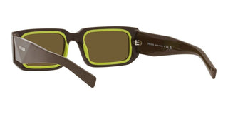 Prada PRADA SYMBOLE PR 06YS men Green Geometric Sunglasses