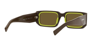 Prada PRADA SYMBOLE PR 06YS men Green Geometric Sunglasses