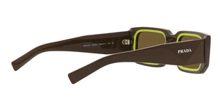 Prada PRADA SYMBOLE PR 06YS men Green Geometric Sunglasses