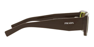 Prada PRADA SYMBOLE PR 06YS men Green Geometric Sunglasses