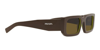Prada PRADA SYMBOLE PR 06YS men Green Geometric Sunglasses