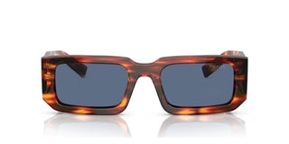 Prada Prada Symbole Pr 06ys Men Brown Geometric Sunglasses