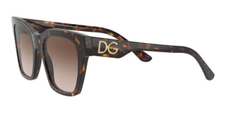 Dolce & Gabbana PRINT FAMILY DG 4384 women Havana Geometric Sunglasses
