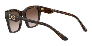 Dolce & Gabbana PRINT FAMILY DG 4384 women Havana Geometric Sunglasses