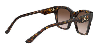 Dolce & Gabbana PRINT FAMILY DG 4384 women Havana Geometric Sunglasses