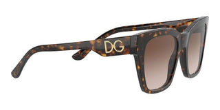 Dolce & Gabbana PRINT FAMILY DG 4384 women Havana Geometric Sunglasses