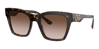 Dolce & Gabbana PRINT FAMILY DG 4384 women Havana Geometric Sunglasses