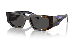 Prada Pr 09zs Men Black Geometric Sunglasses