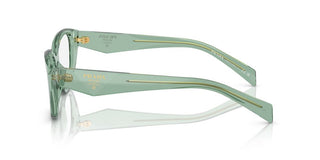 Prada Pr 21zv Women Green Cat Eye Eyeglasses